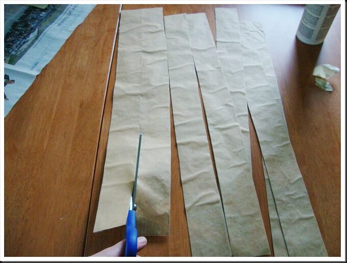 DIY recycled clothes masking tape