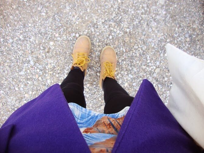 ootd fake timberlands