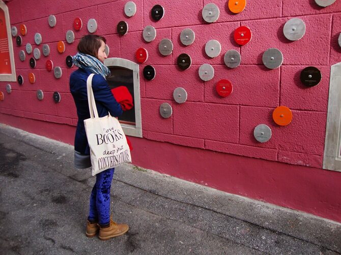 wall of poetry, Ptuj, Slovenia