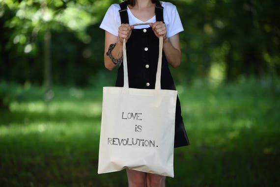 quote tote bag 